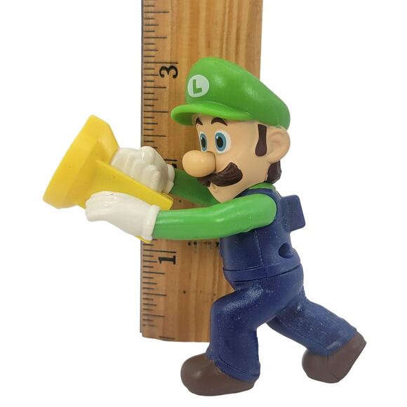 Nintendo Mario Bros - Luigi, Peach, Yoshi, Small Toys or Cake Toppers - Picture 4 of 15